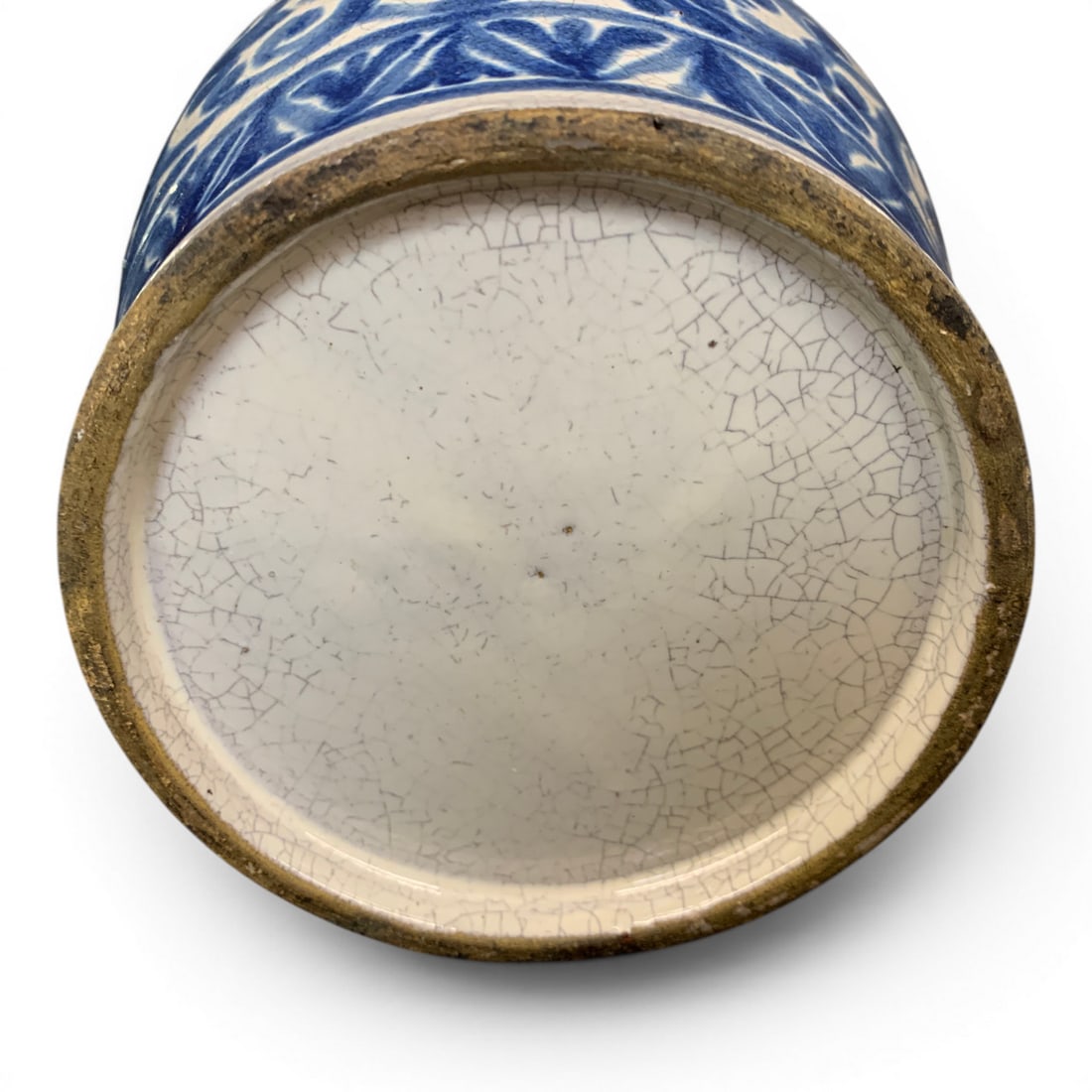 Decorative Ceramic Lidded Ginger Jar - 7