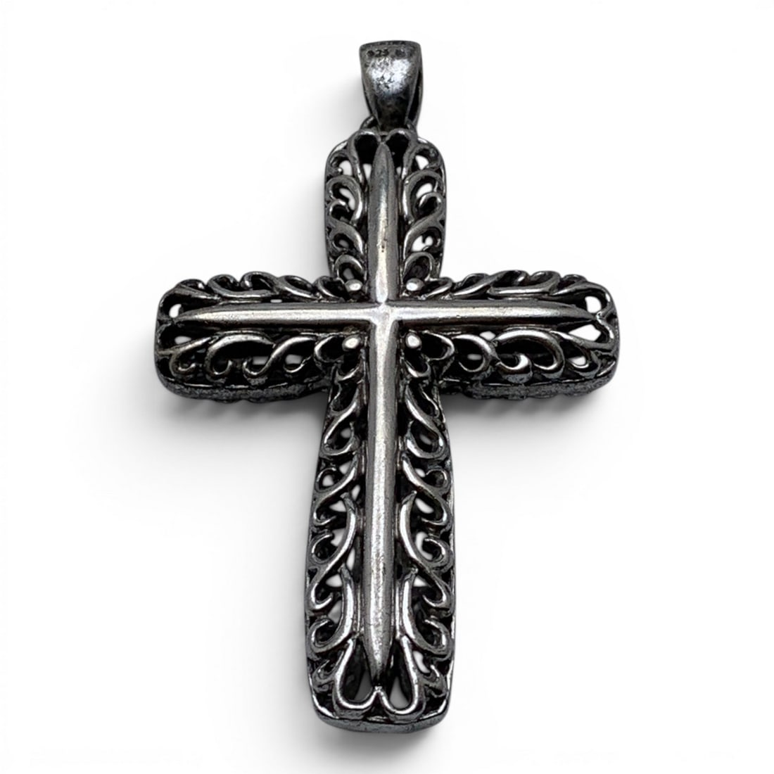 Sterling Silver Cross Pendant - 2