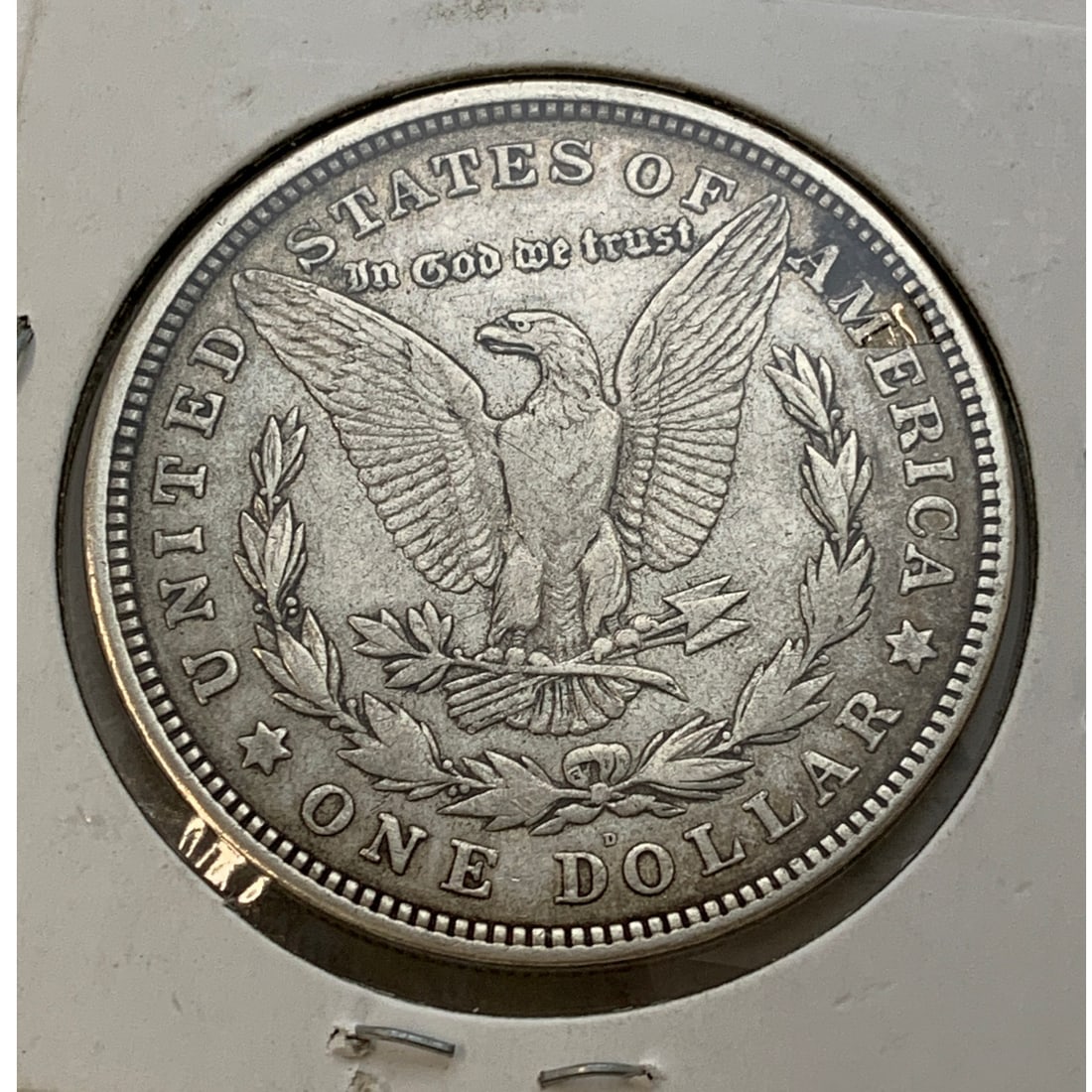 1921 D Morgan Silver Dollar - 2