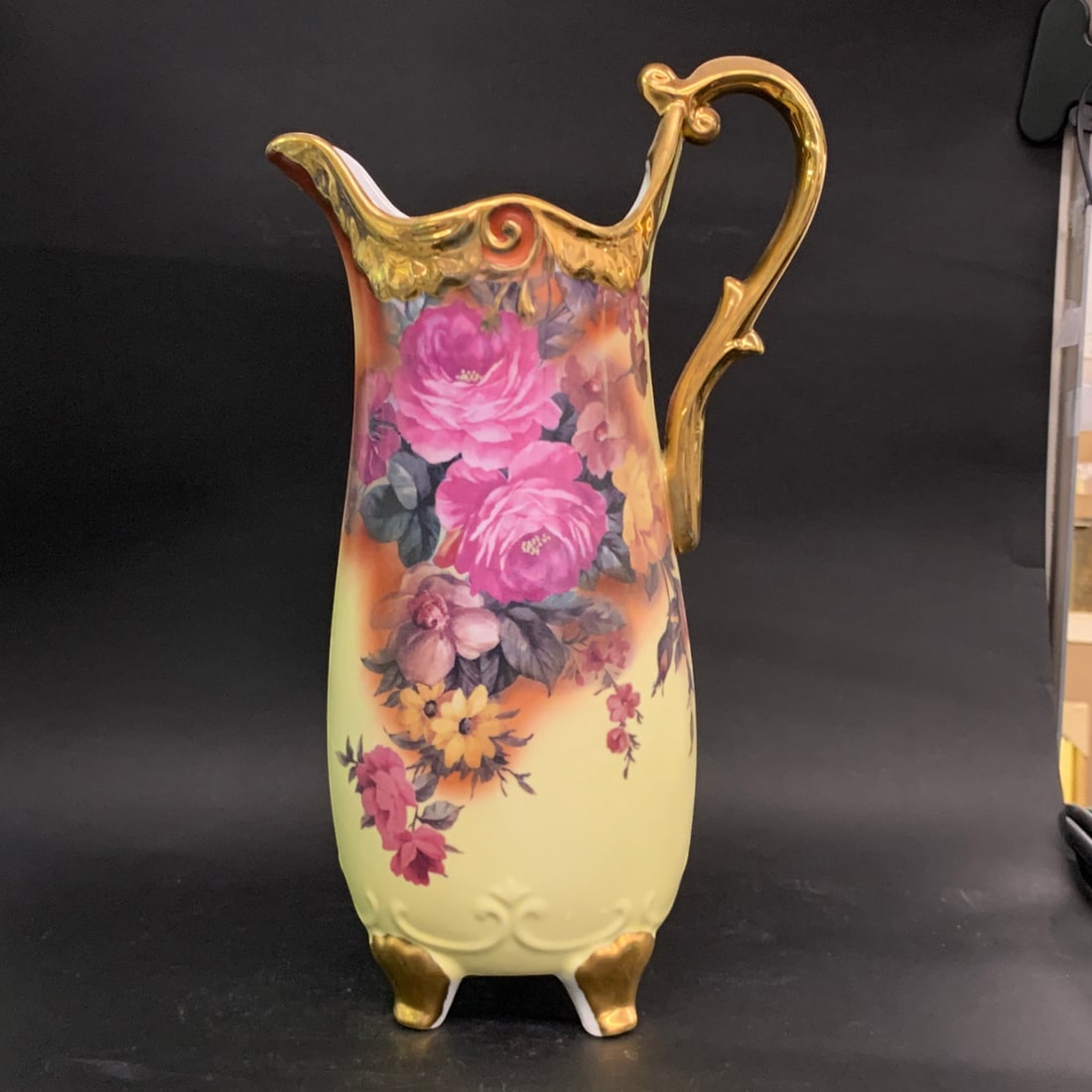 Vintage Porcelain Floral Pitcher (1 of 12)