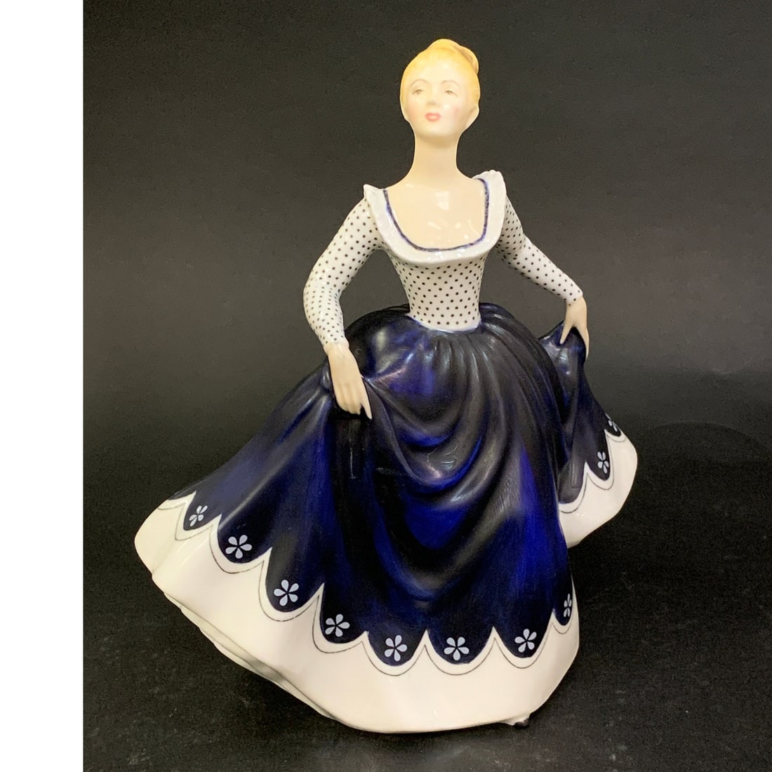 Royal Doulton Bone China Figurine, Lisa: Royal Doulton Bone China Figurine, Lisa Marked On Bottom: Royal Doulton, Made In England, Bone China, Doulton & Co Limited 1968, H. N. 23107 1/4" Tall