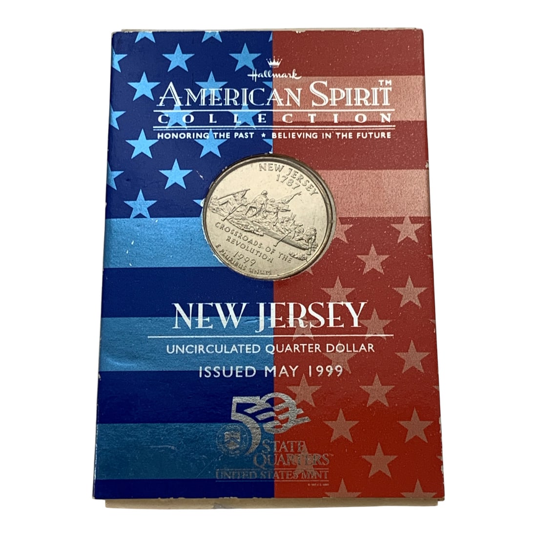 1999 New Jersey Washington Silver Quarter (1 of 4)