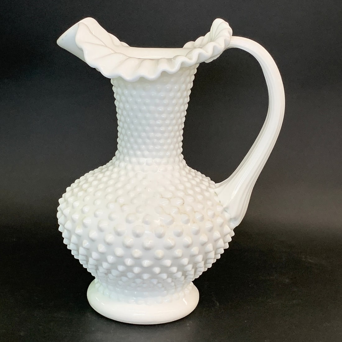 Bohemian Cobalt Blue Cut-to-clear Glass Vase (1 of 10)