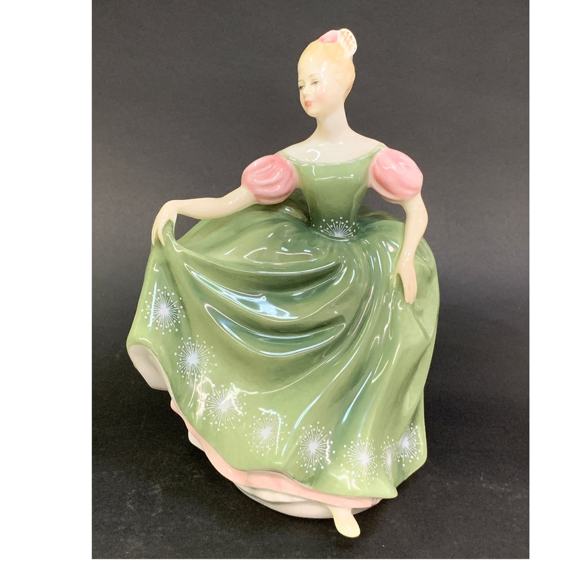 Royal Doulton Bone China Figurine, Michele: Royal Doulton Bone China Figurine, Michele Marked On Bottom: Royal Doulton, Made In England, Bone China, Doulton & Co Limited 1966, H. N. 22347" Tall