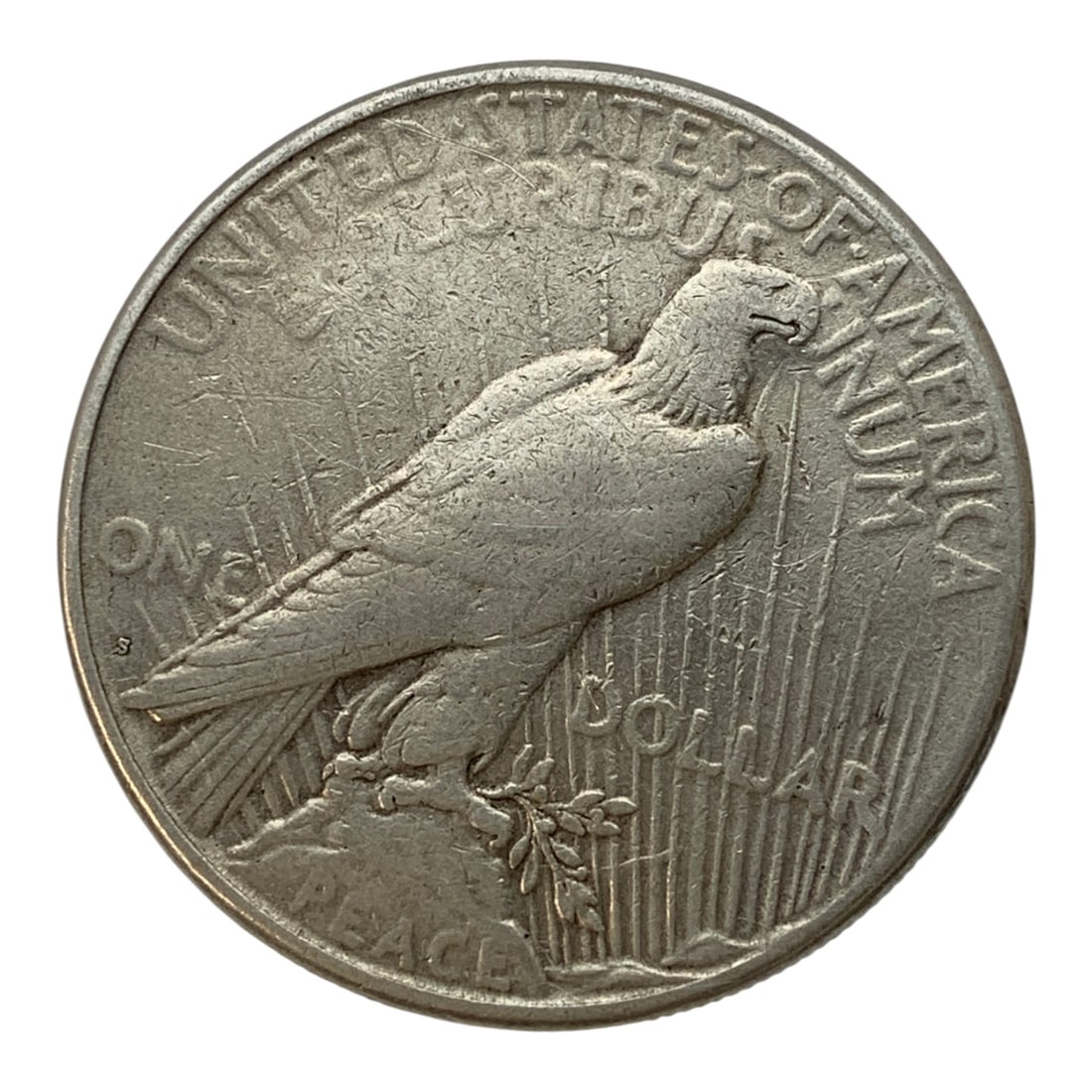 1923 S Silver Peace Dollar - 2