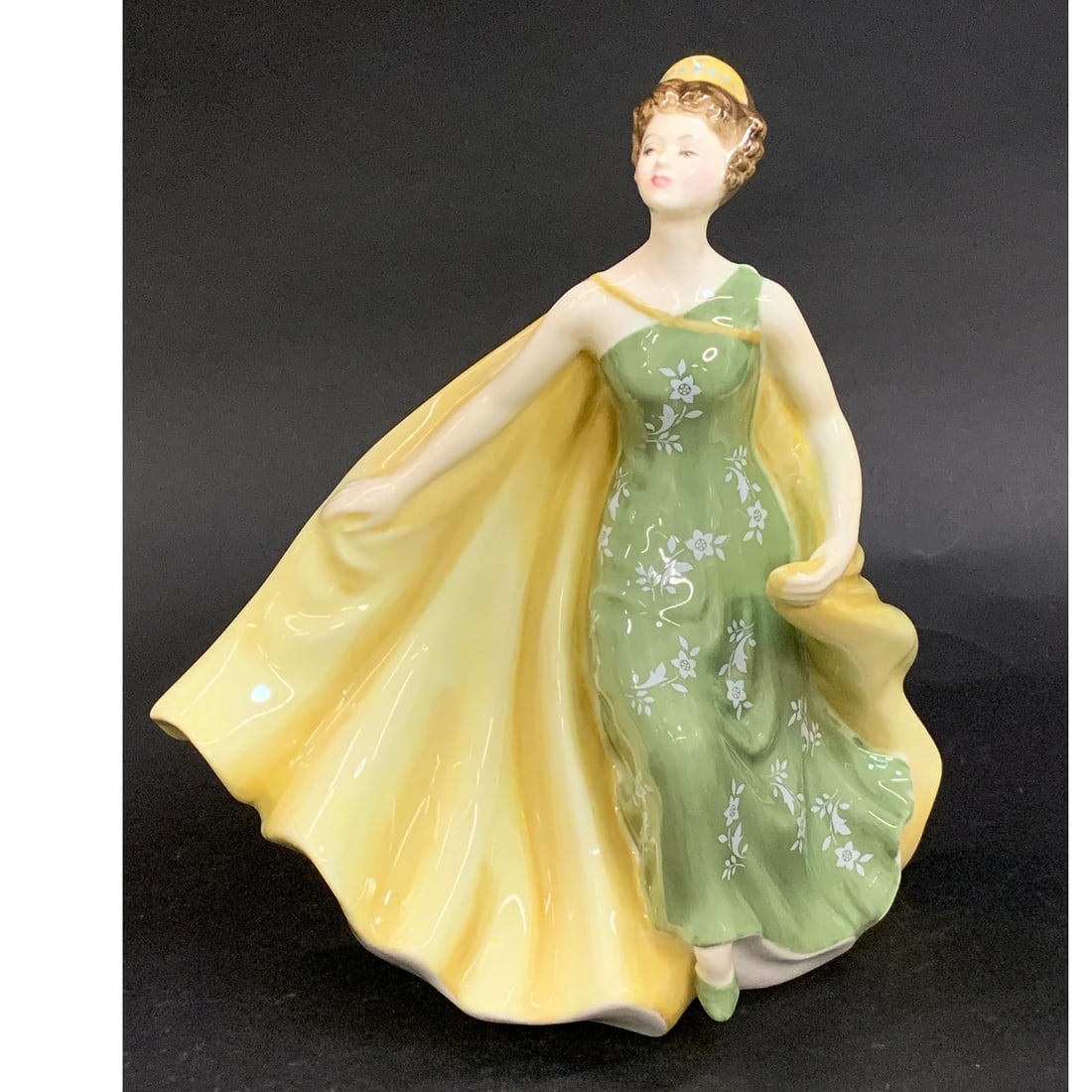 Royal Doulton Bone China Figurine, Alexandra: Royal Doulton Bone China Figurine, Alexandra Marked On Bottom: Royal Doulton, Made In England, Bone China, Doulton & Co Limited, H. N. 23987 3/4" Tall