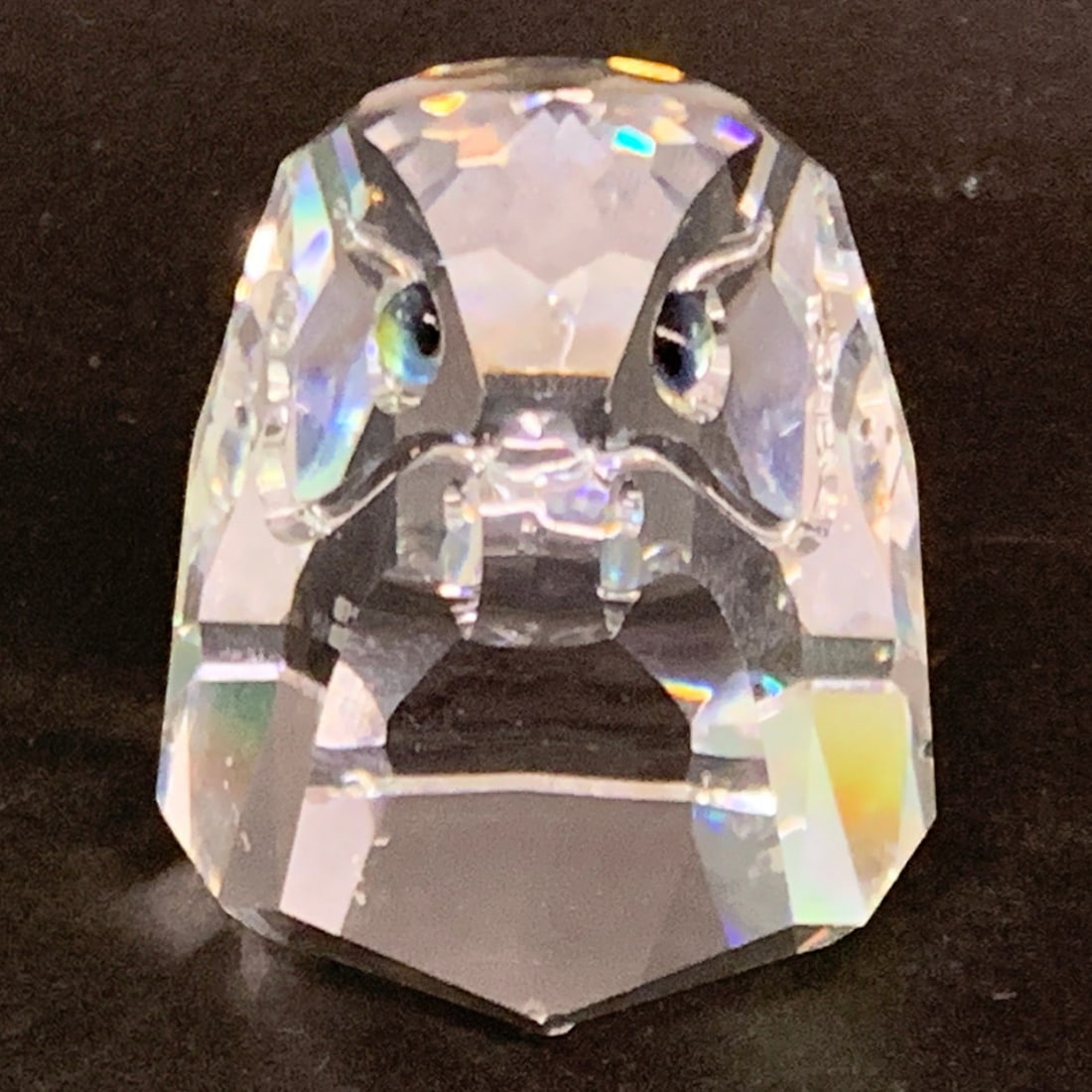 Swarovski Crystal Eagle Head Figurine (1 of 12)