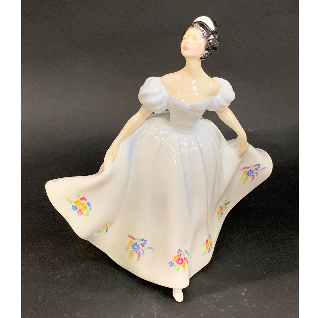 Royal Doulton Bone China Figurine, Kate: Royal Doulton Bone China Figurine, Kate Marked On Bottom: Royal Doulton, Made In England, Bone China, Royal Doulton Tableware Ltd 1977, H. N. 27897 1/4" Tall