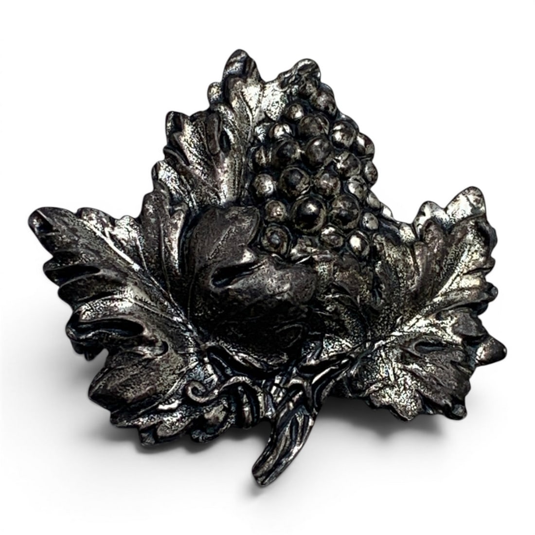 Sterling Silver Leaf Pin: Sterling By Jewel Art Pin Featuring A Leaf MotifMarked: Sterling Jewel Art - 1 5/8" Long - 7.9 Grams