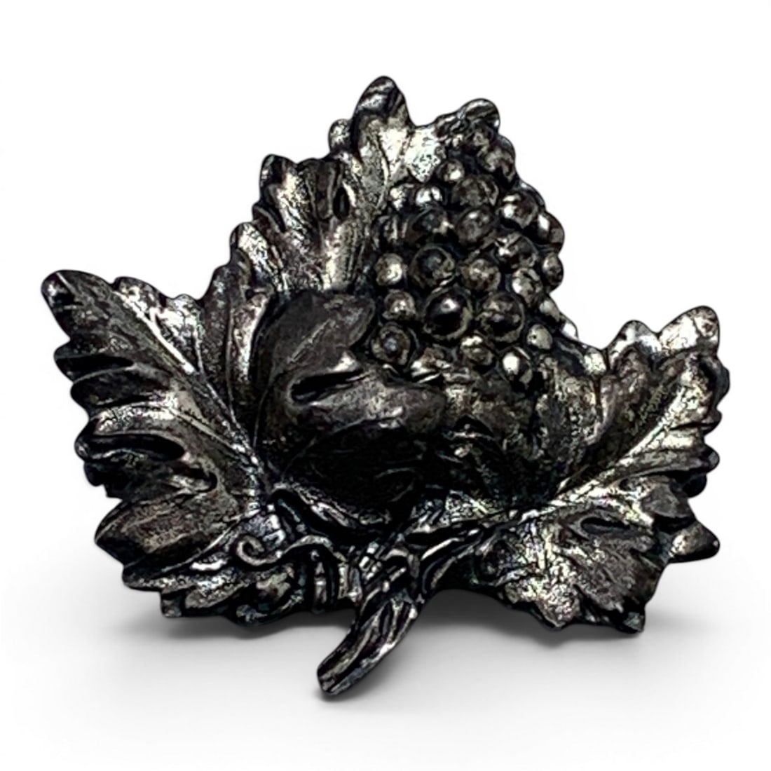 Sterling Silver Leaf Pin - 4