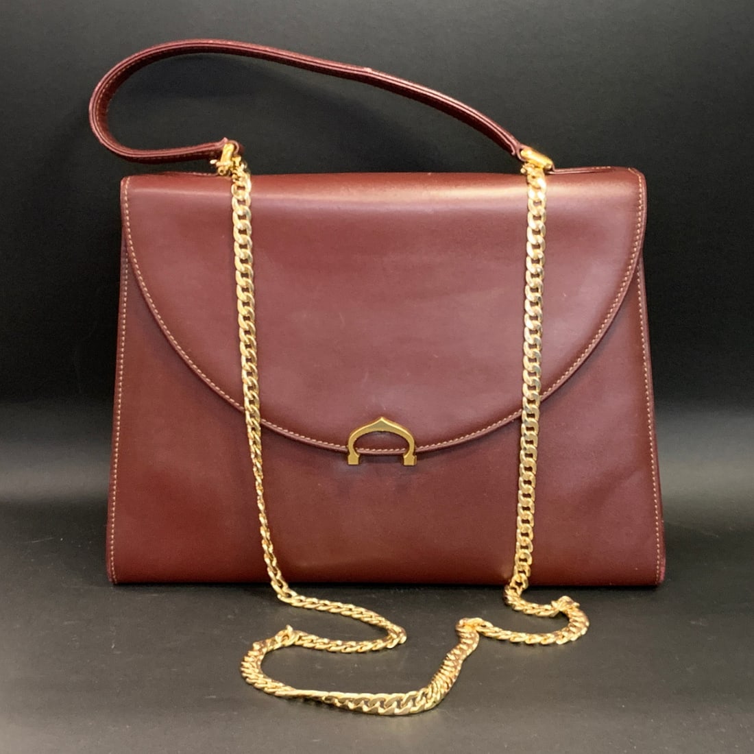 Vintage Cartier Must De Cartier Leather Bag (1 of 6)