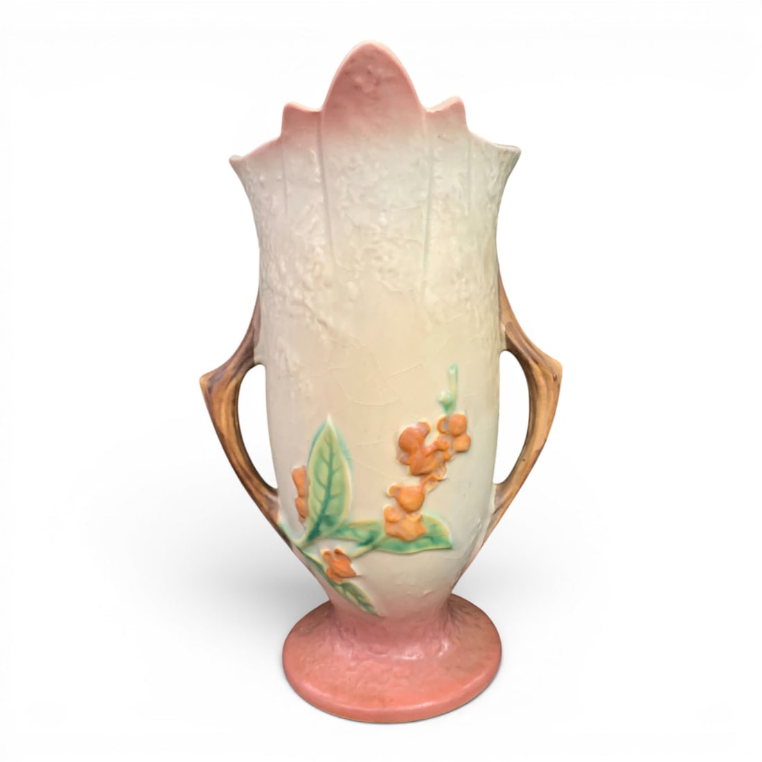 Vintage Roseville Bittersweet Pottery Vase (1 of 6)