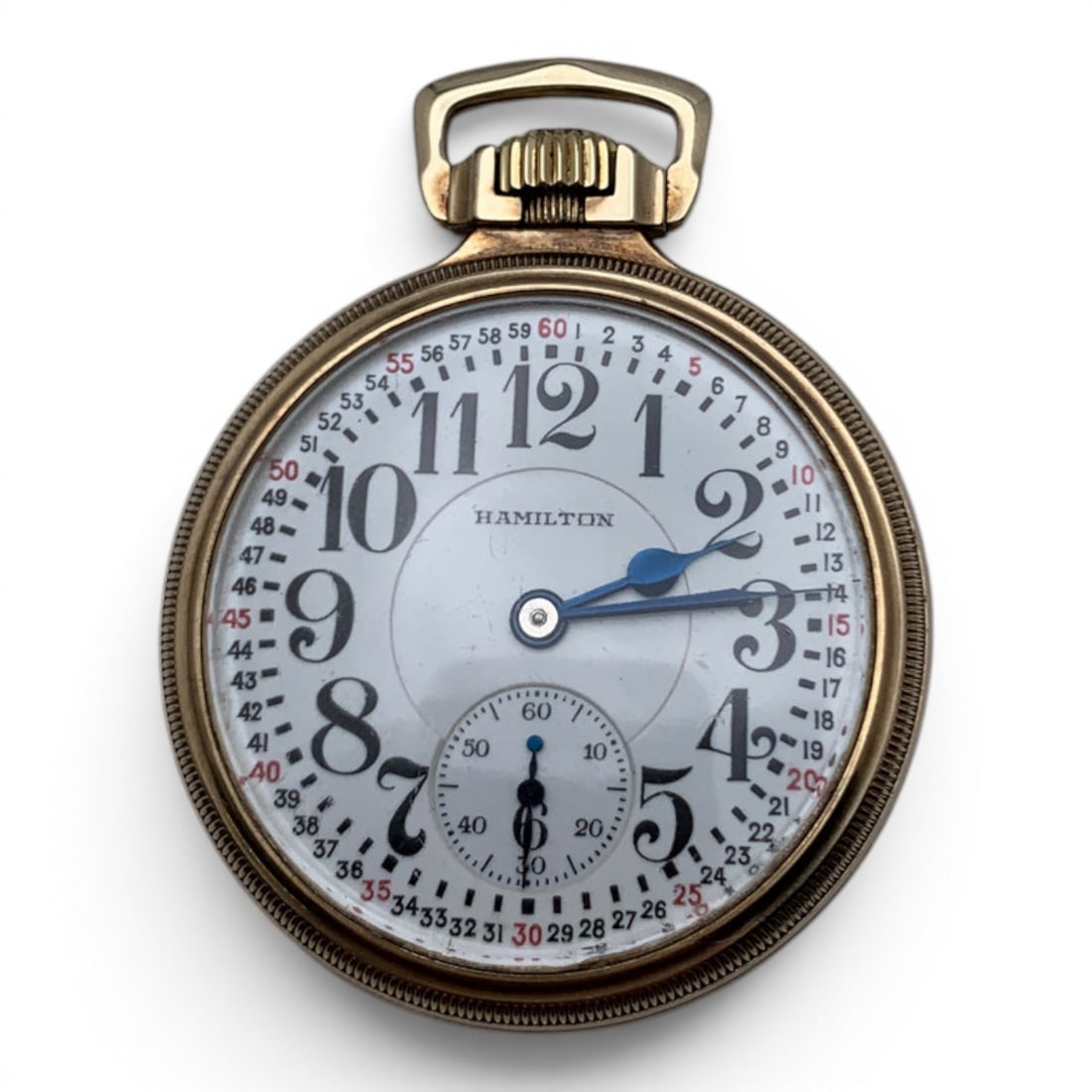 1936 Hamilton 10k Gold Filled Pocket Watch (1 of 5)