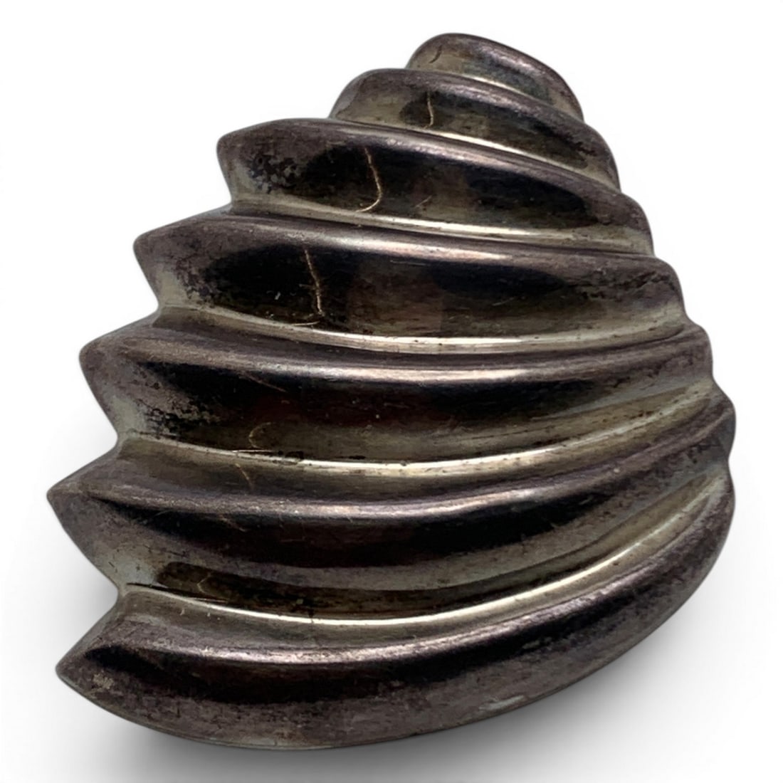 Large Mexico Sterling Silver Brooch/ Pendant (1 of 3)