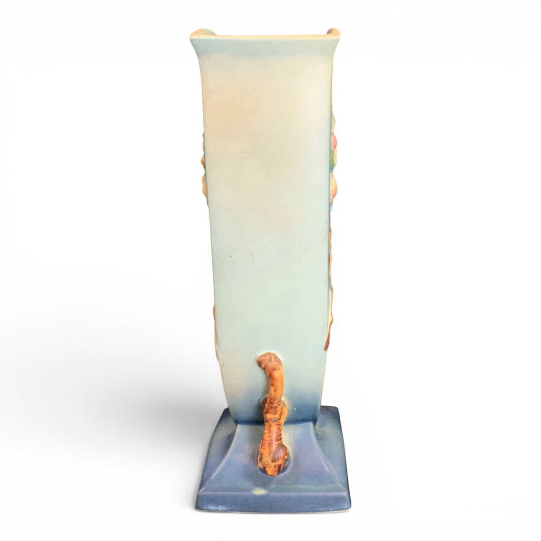 Roseville Apple Blossom Pattern Vase - 2