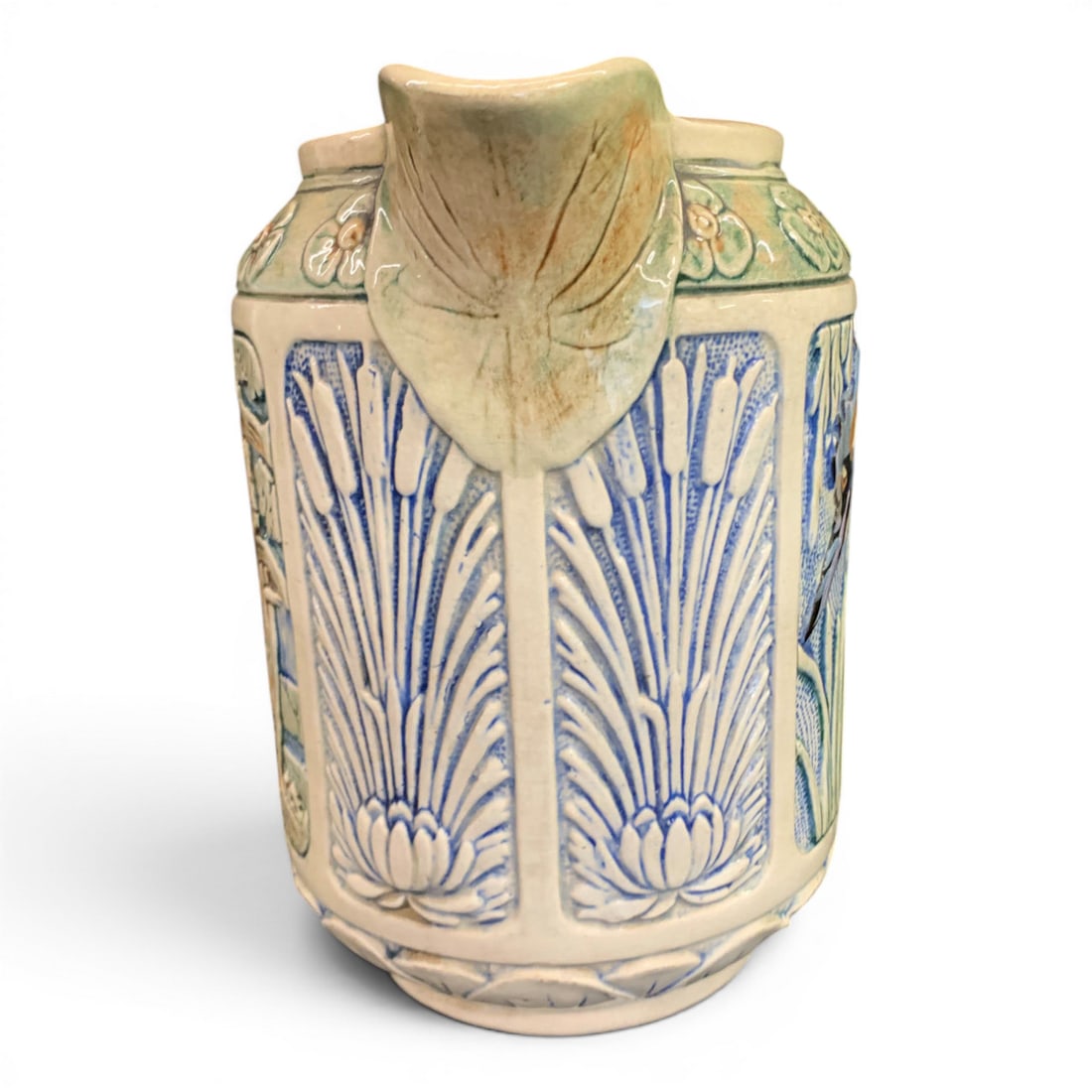 Vintage Weller Cream Colored Pitcher (1 of 5)