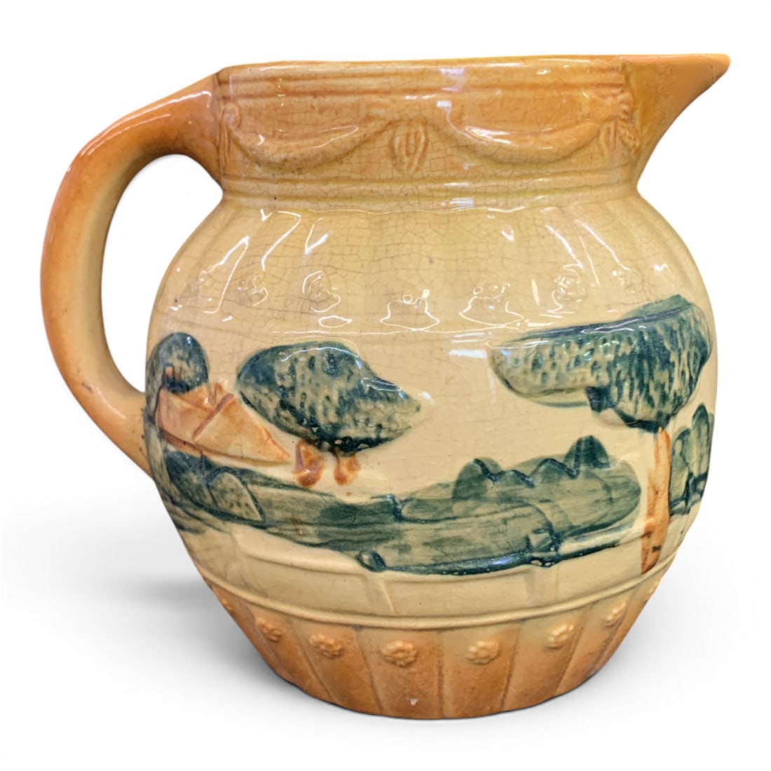 Early Roseville Landscape Pottery Utility Pitcher (1 of 8)