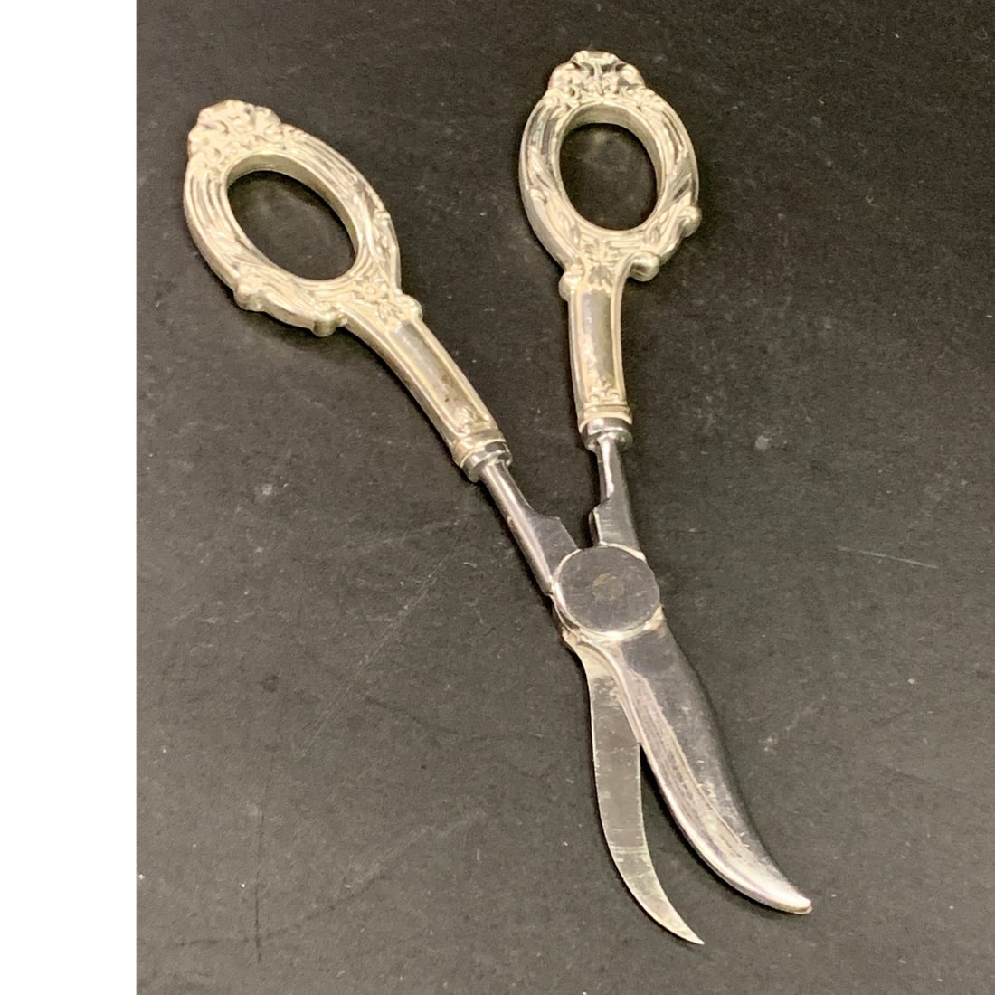 Web Sterling Silver & Stainless Steel Scissors: Pair Of Web Sterling Silver & Stainless Steel ScissorsOnly Handle Tests Sterling SilverMarked On Handle: Web Sterling - Marked On Blade: Stainless, Italy7" Long - 2.730 Total Ozt