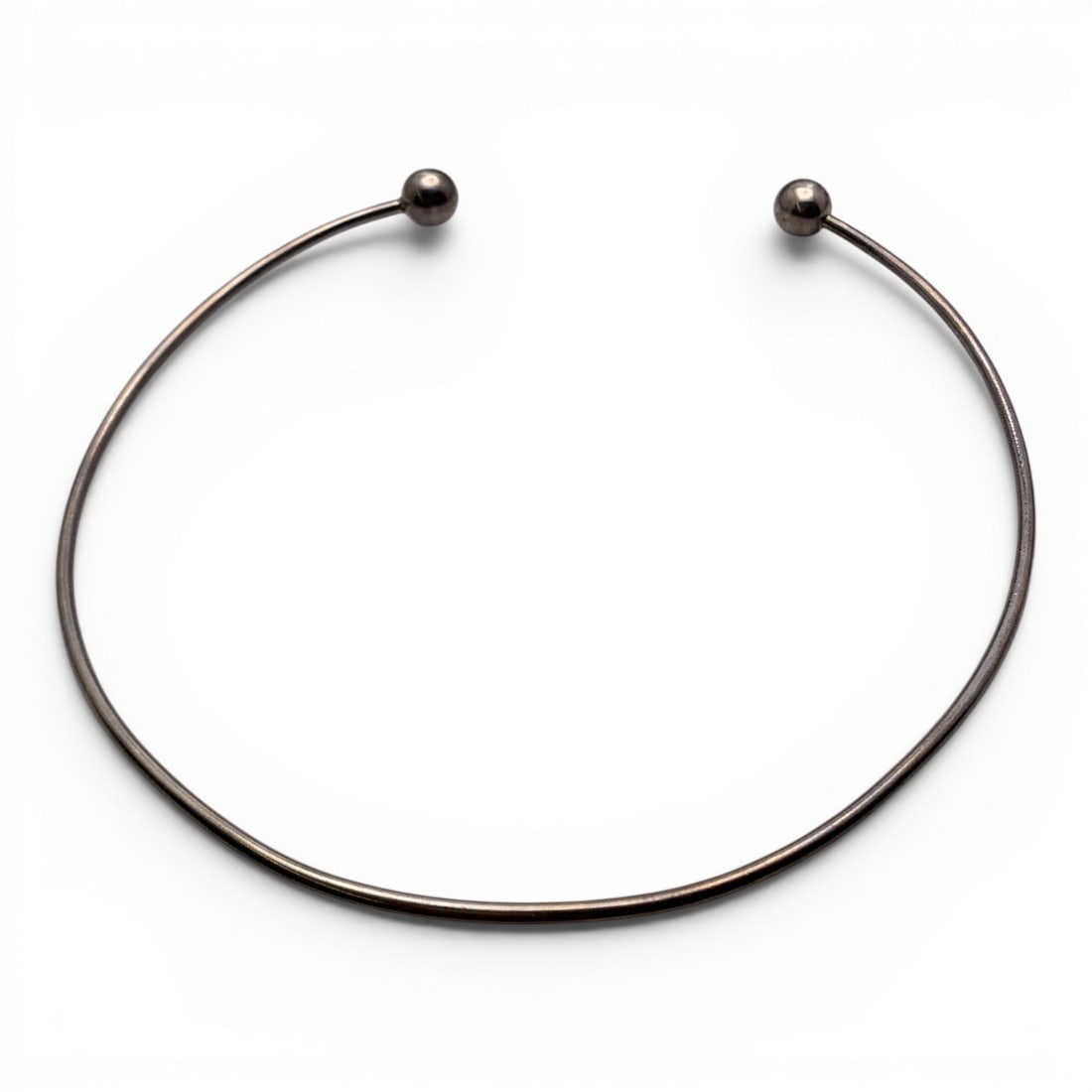 Silver Collar Necklace (1 of 2)