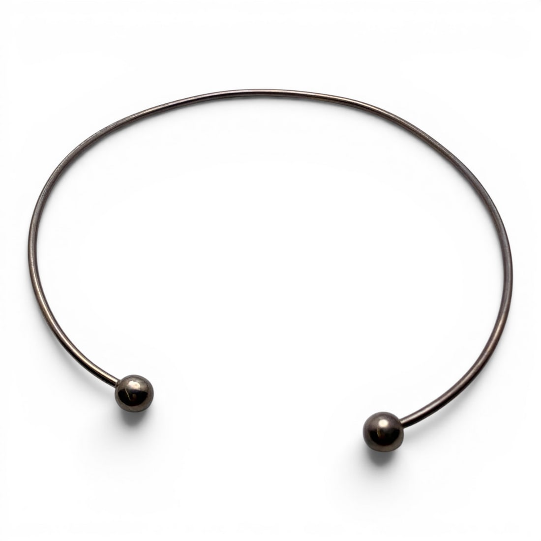 Silver Collar Necklace - 2