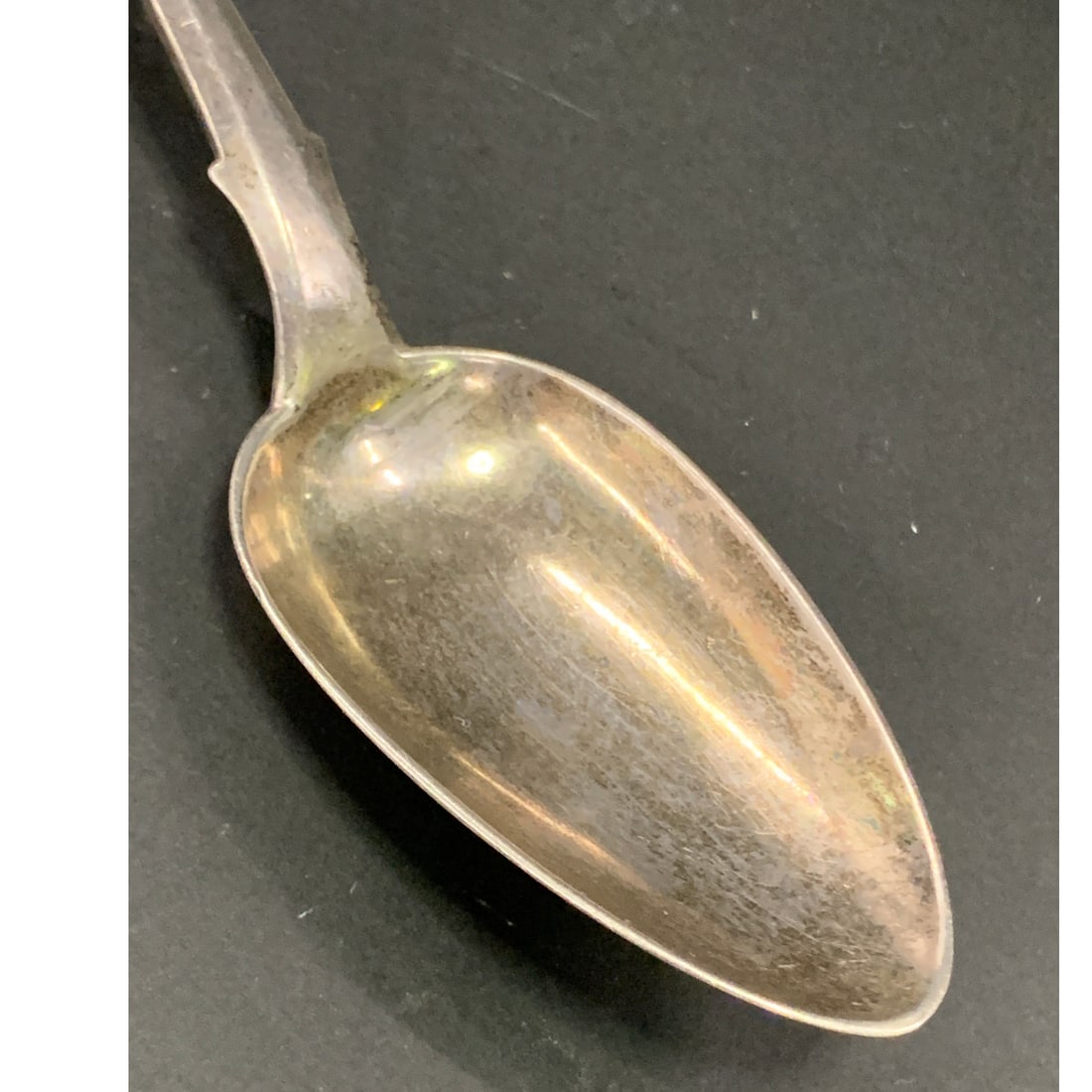 Hallmarked Sterling Silver Monogrammed Spoon - 3