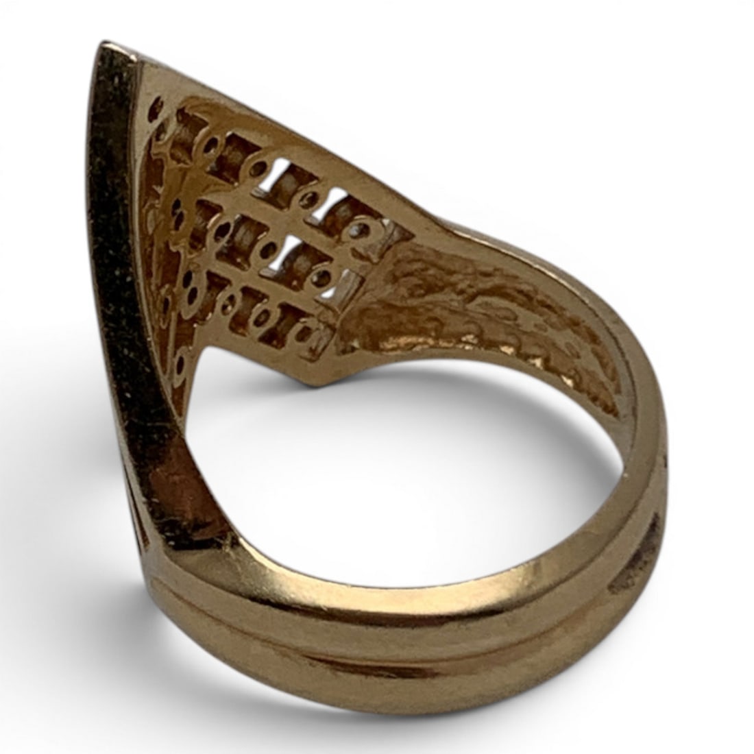 14k Yellow Gold & Diamond Ring - 6