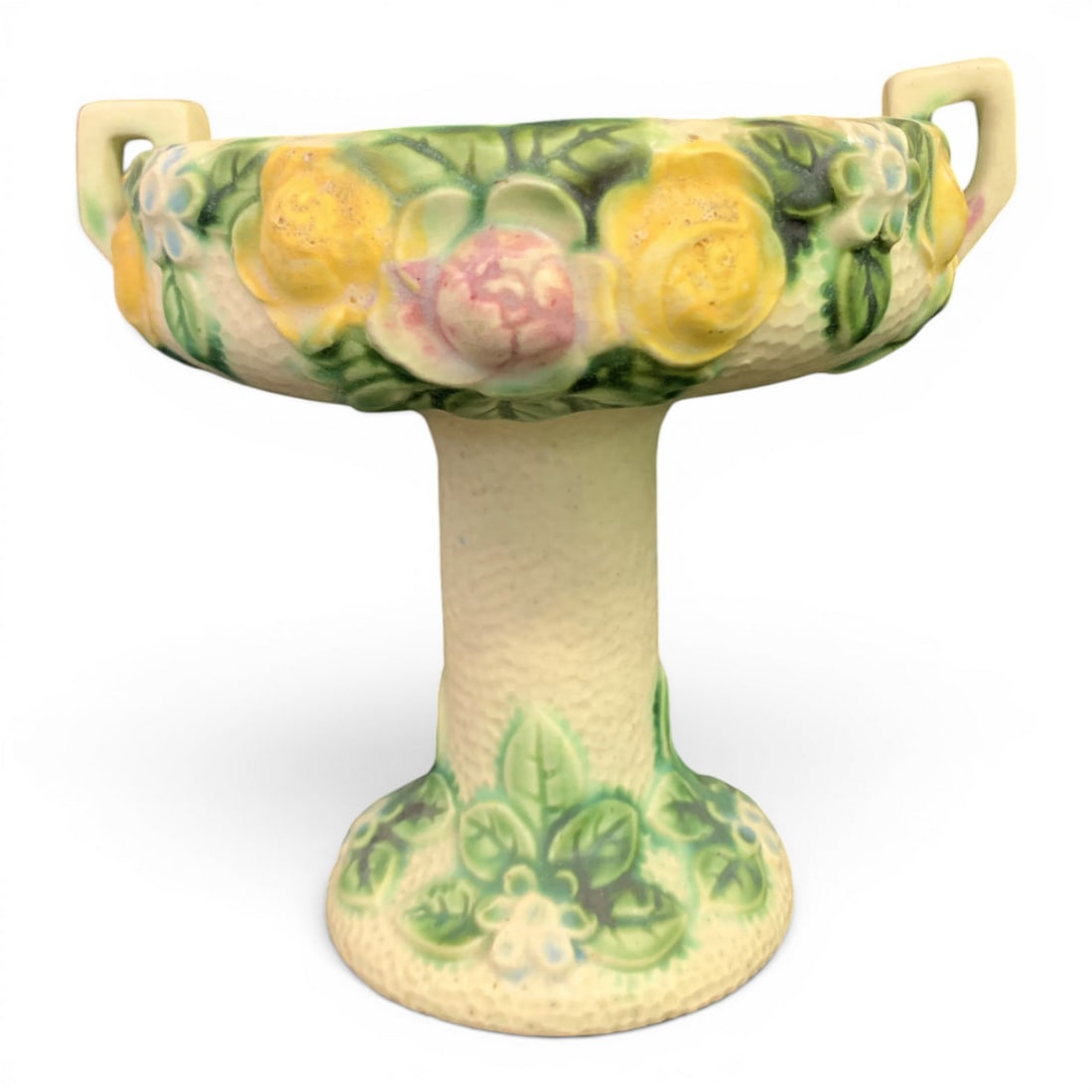 Antique Roseville Rozane Pottery Compote (1 of 6)