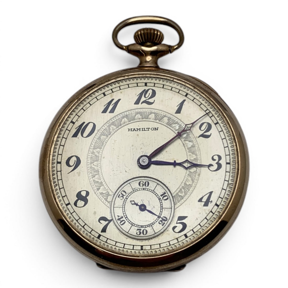 1922 Hamilton Gold Filled Pocket Watch (1 of 4)
