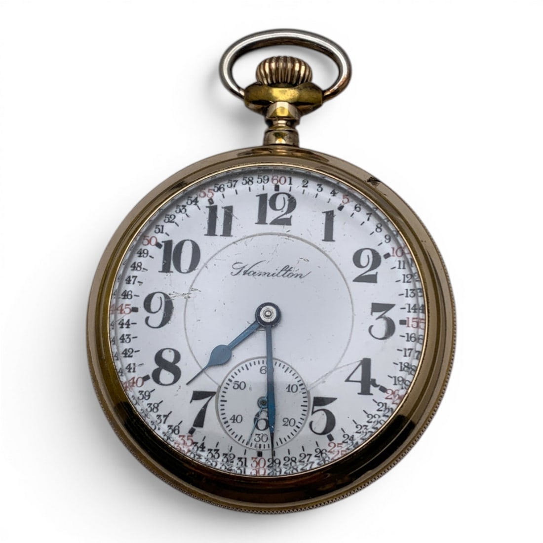 1918 Hamilton 940 Gold Filled Pocket Watch (1 of 5)