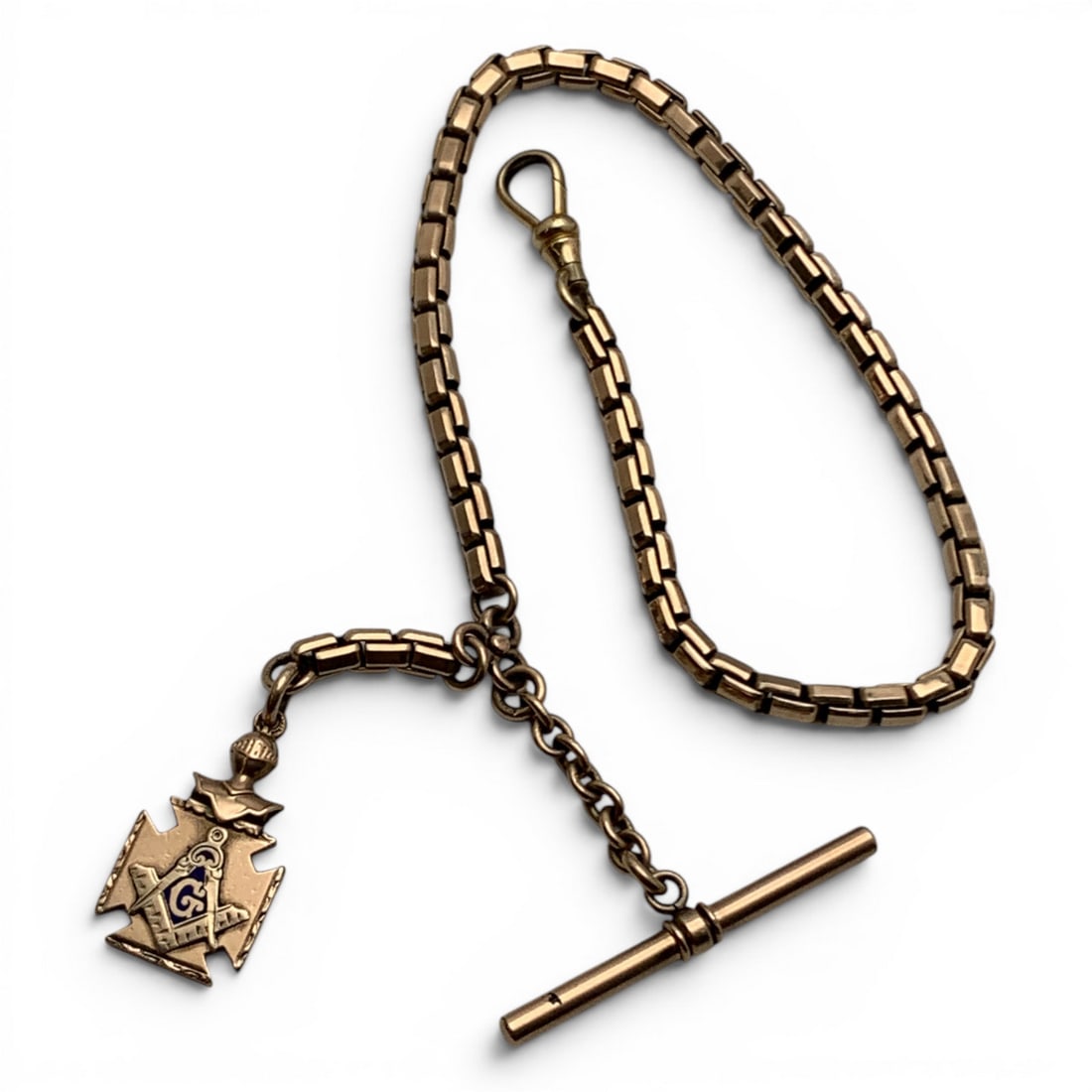 Vintage Simmons Mason Gold Filled Watch Chain (1 of 4)