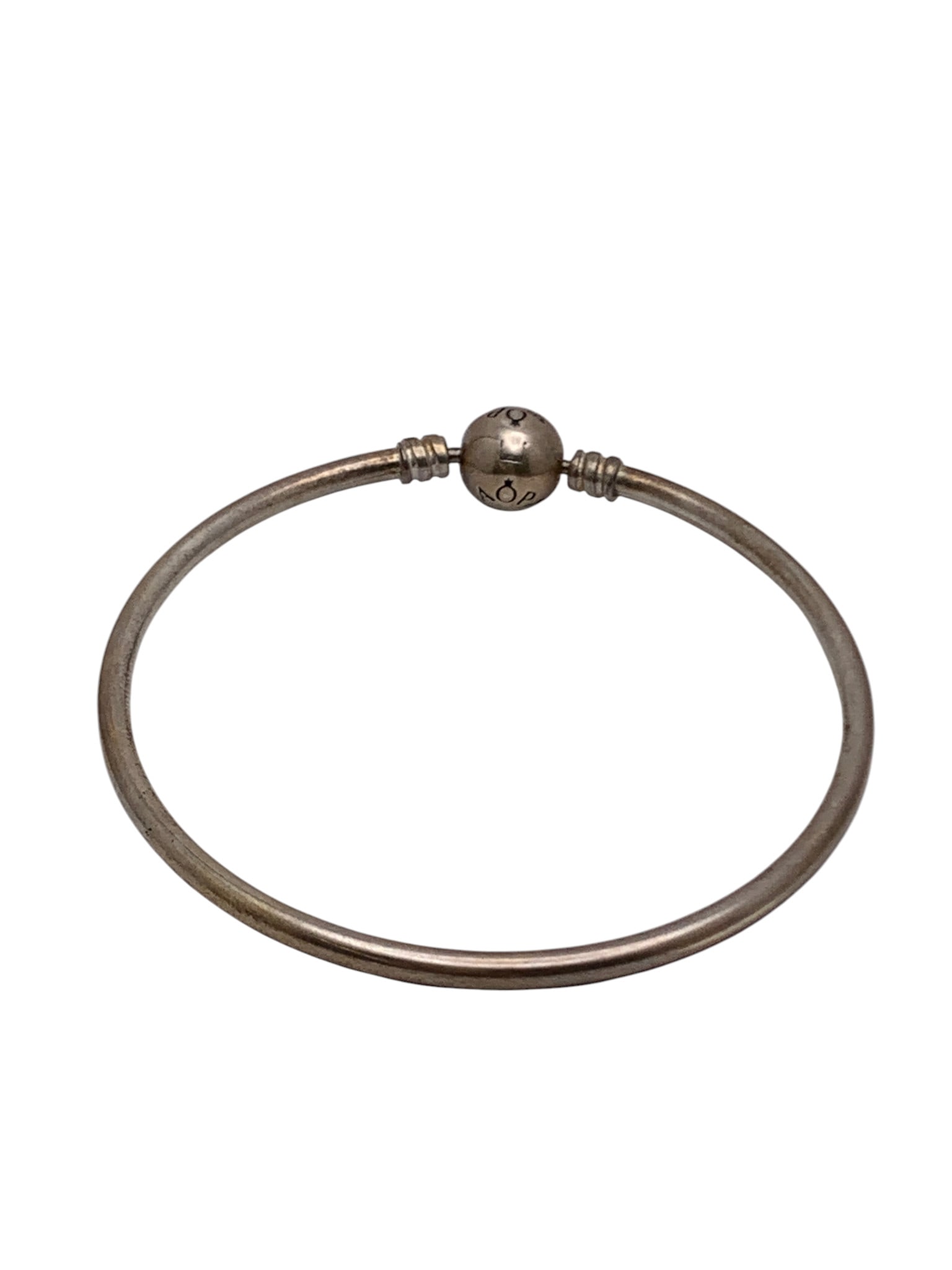 Pandora Sterling Silver Bangle Bracelet - 2