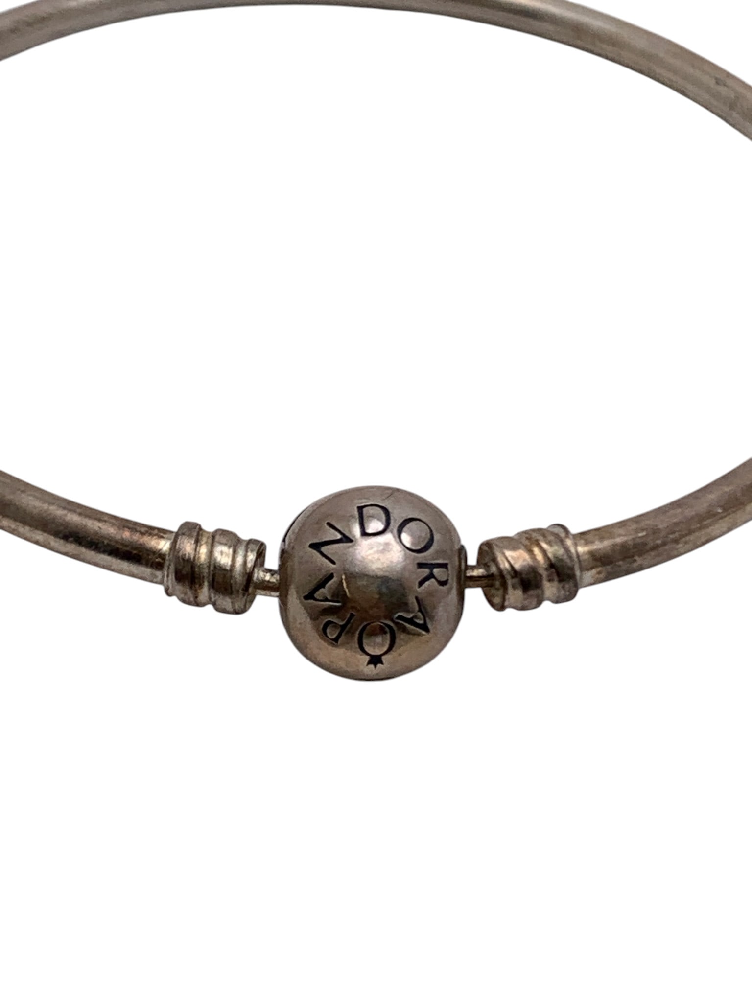 Pandora Sterling Silver Bangle Bracelet - 3
