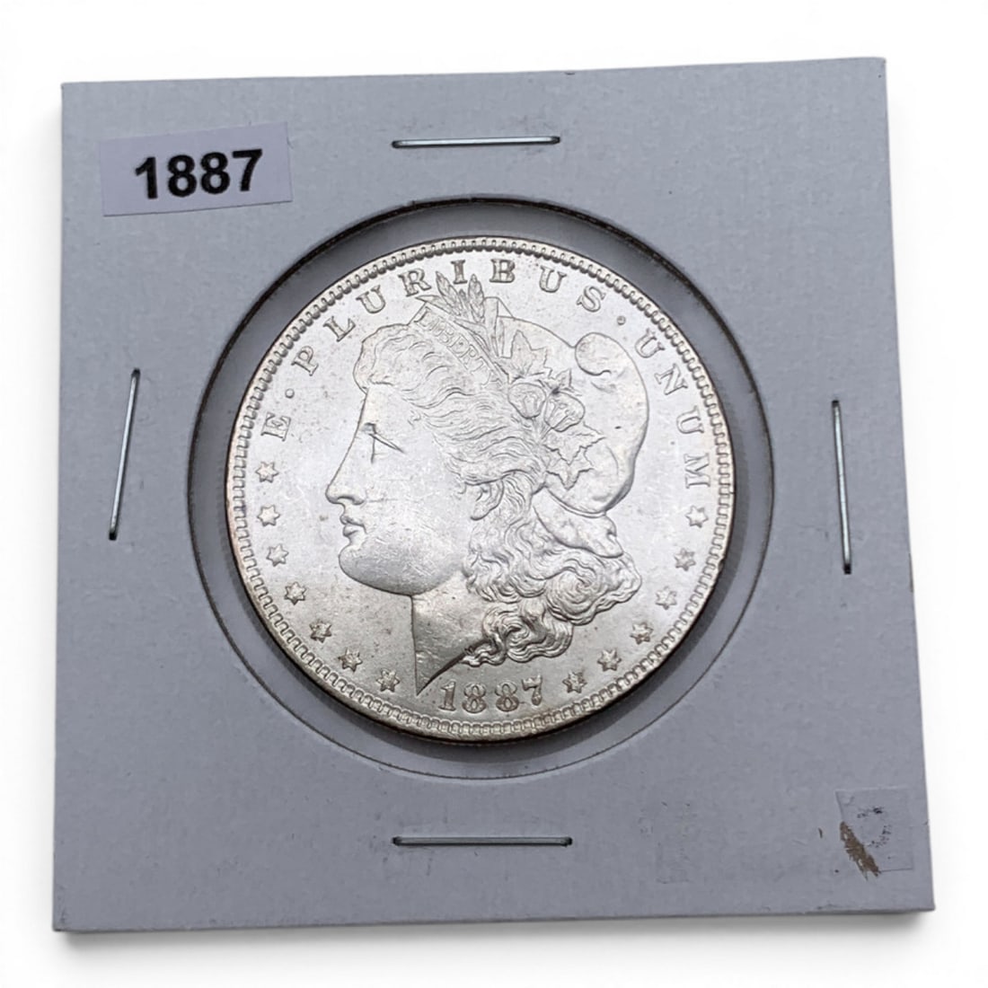 1887 Morgan Silver Dollar: 90% Silver Content - United States Of America, One Dollar