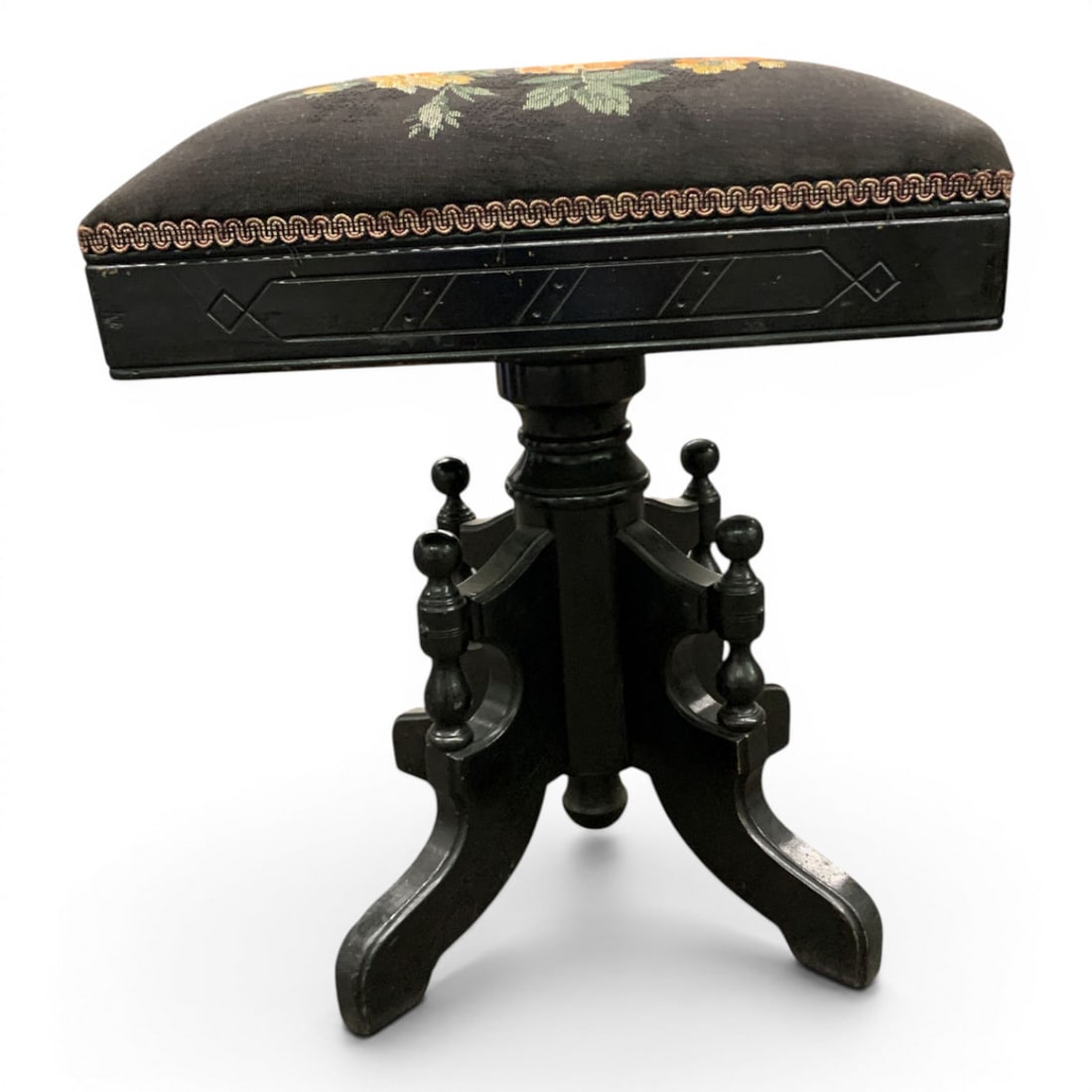 Victorian Organ Stool - 2
