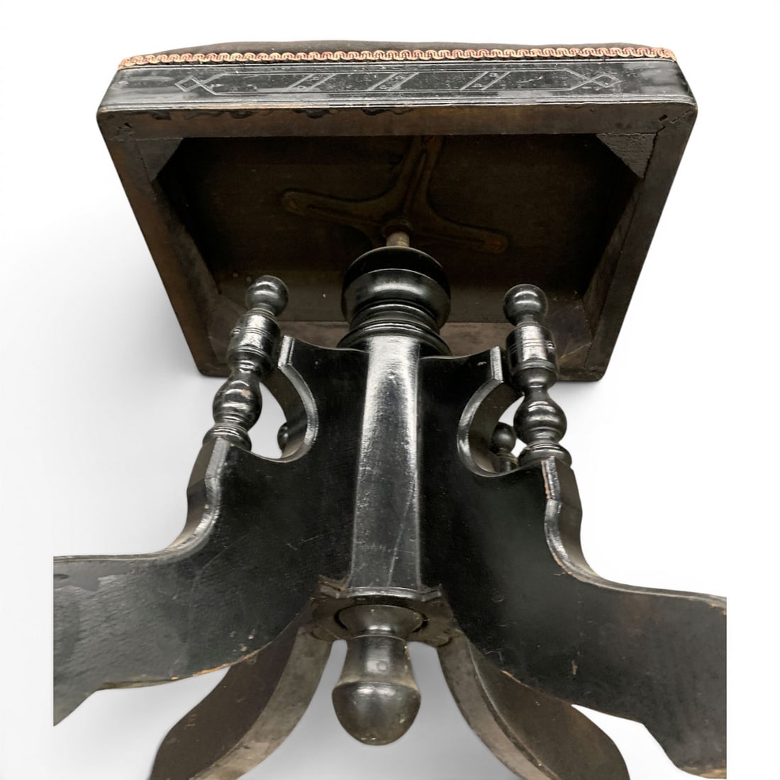 Victorian Organ Stool - 5