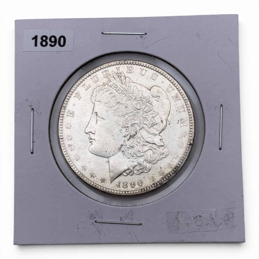 1890 Morgan Silver Dollar: 90% Silver Content - United States Of America, One Dollar