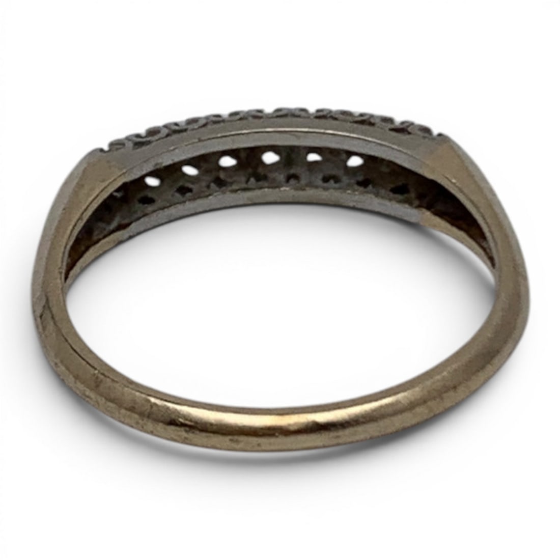 14k Yellow Gold & Diamond Ring - 4