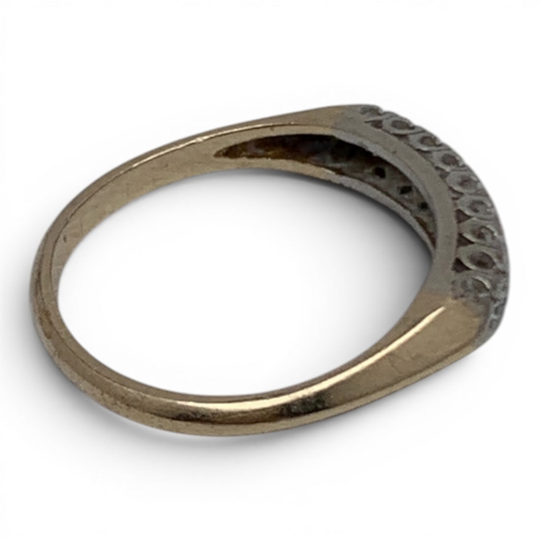 14k Yellow Gold & Diamond Ring - 5