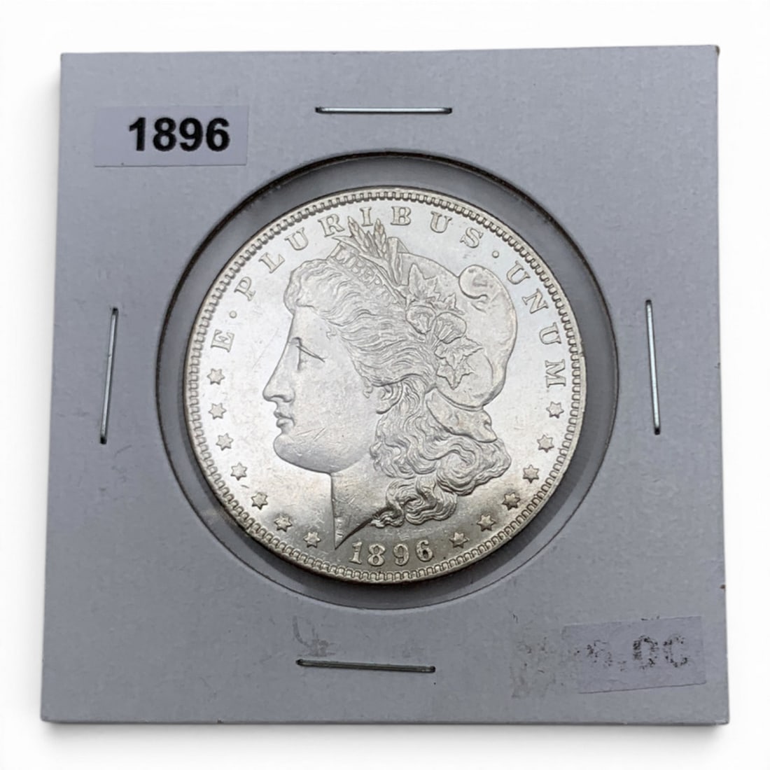 1896 Morgan Silver Dollar: 90% Silver Content - United States Of America, One Dollar