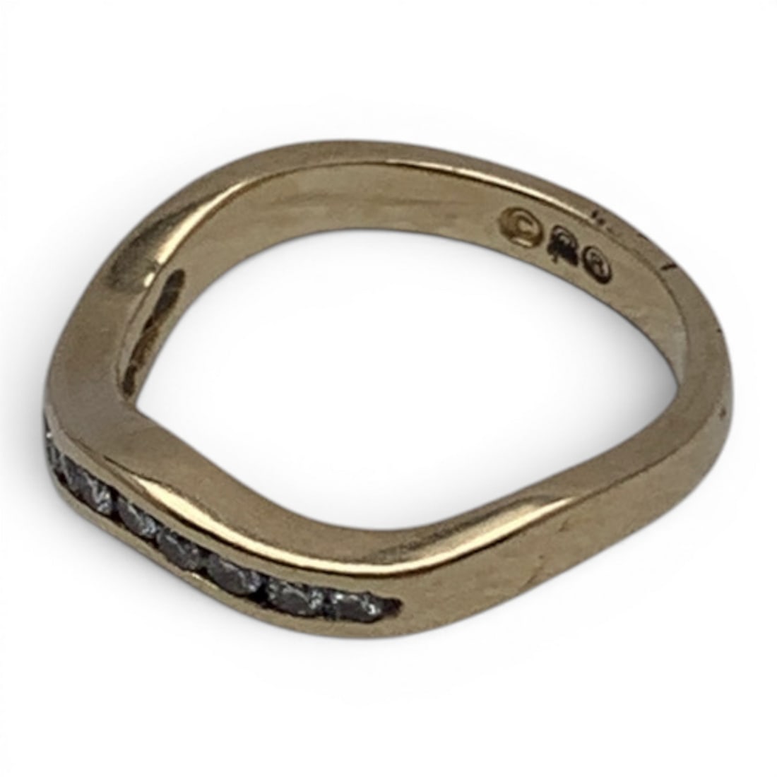 14k Yellow Gold & Diamond Ring - 3