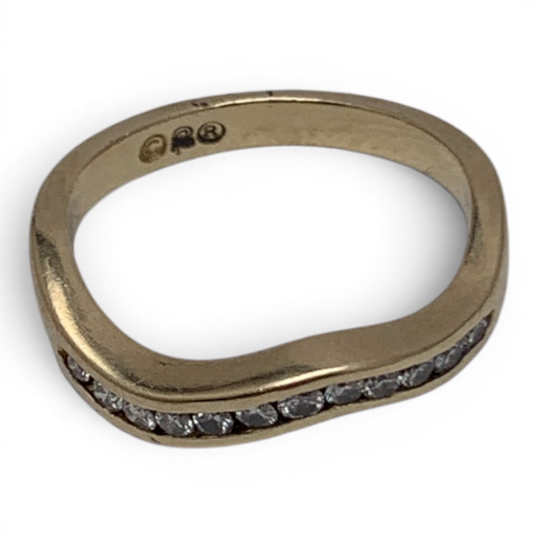 14k Yellow Gold & Diamond Ring - 6