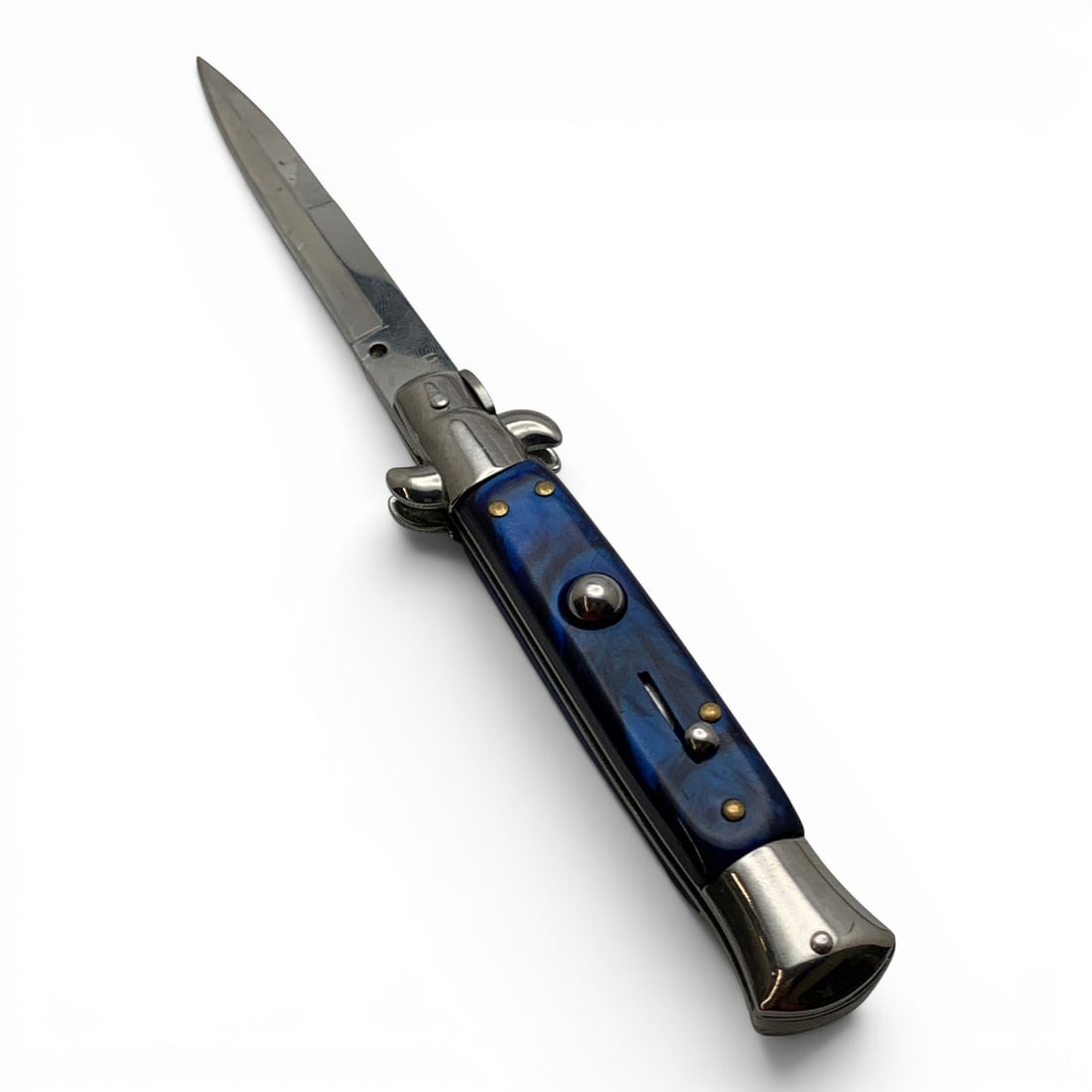 Vintage K C Flip Knife: Vintage K C Flip KnifeMarked On Blade: K C Italy8 3/4" Total Length