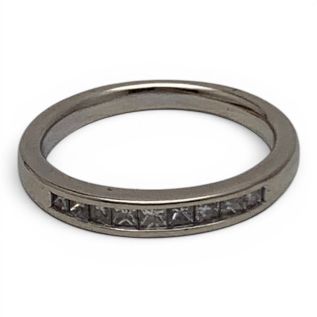 14k White Gold & Diamond Ring - 2