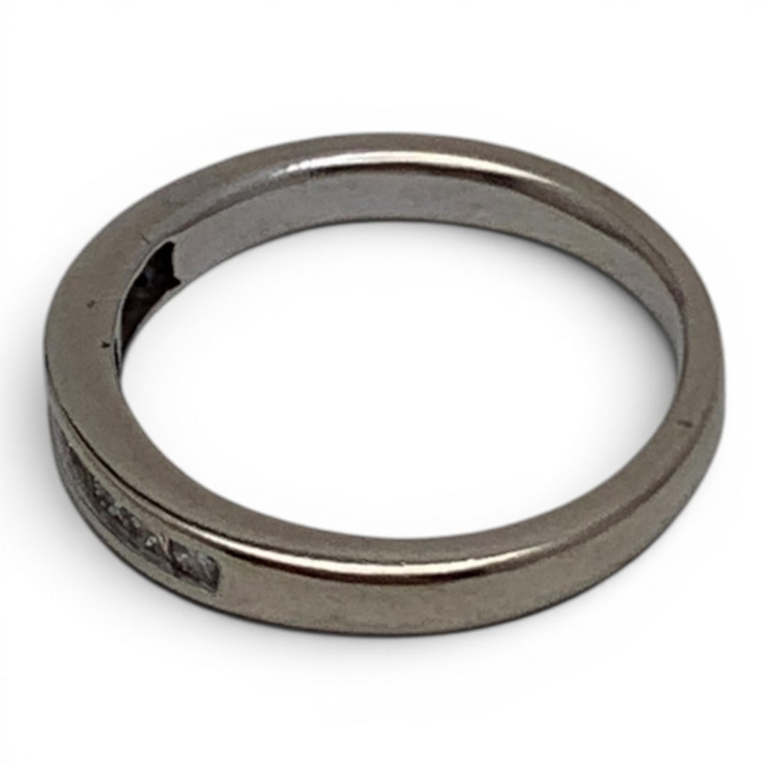 14k White Gold & Diamond Ring - 3