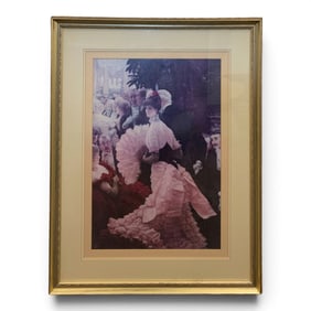 Framed Print Of A Young Woman