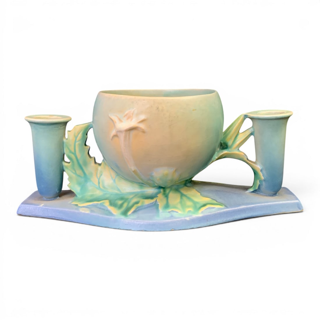 Roseville Thornapple Pottery Centerpiece - 2