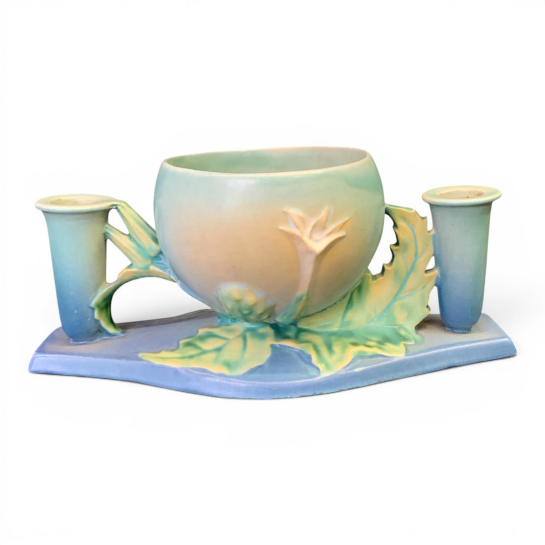Roseville Thornapple Pottery Centerpiece - 4