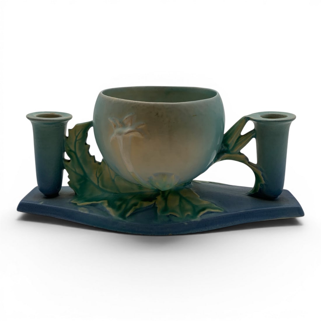 Roseville Thornapple Pottery Centerpiece - 9