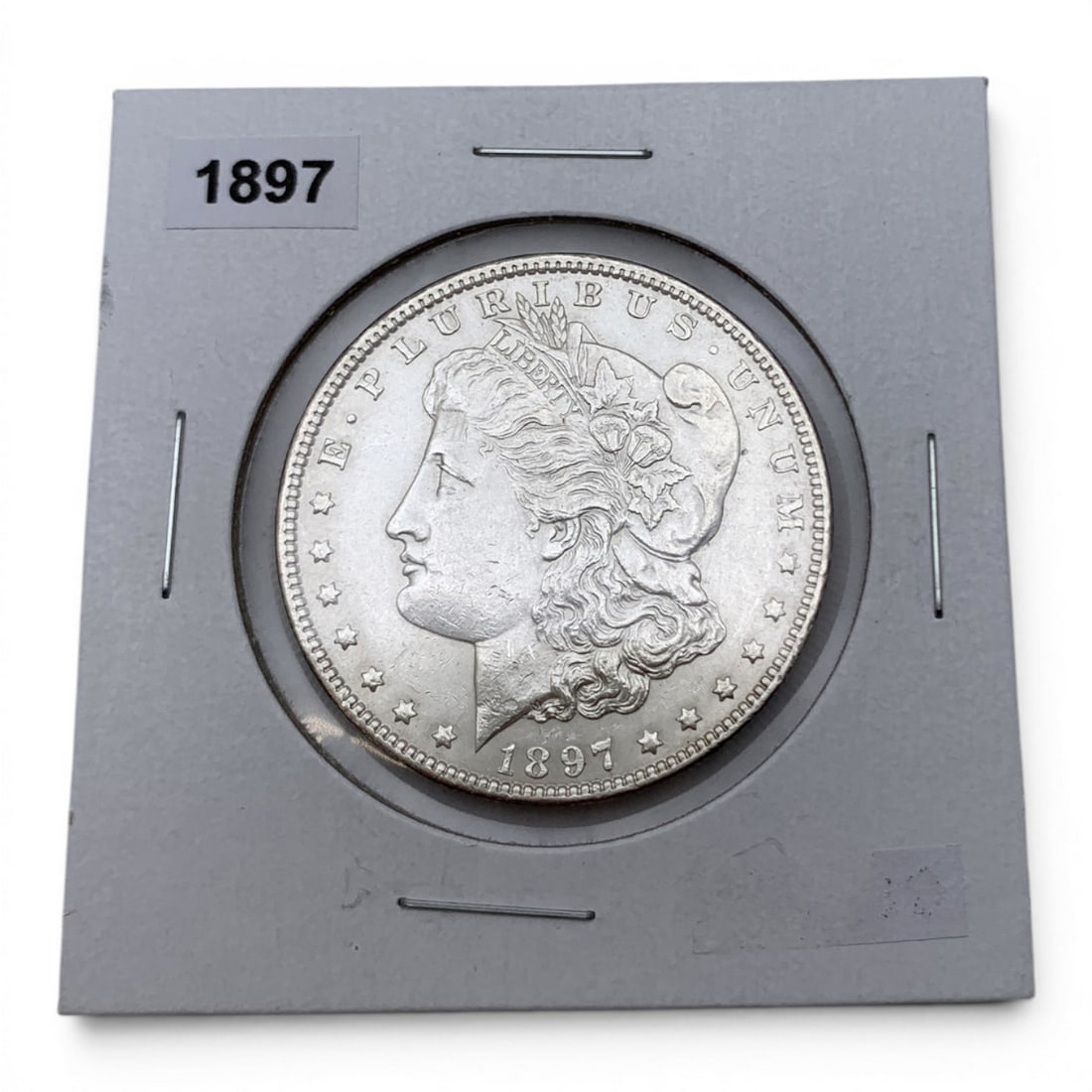 1897 Morgan Silver Dollar: 90% Silver Content - United States Of America, One Dollar