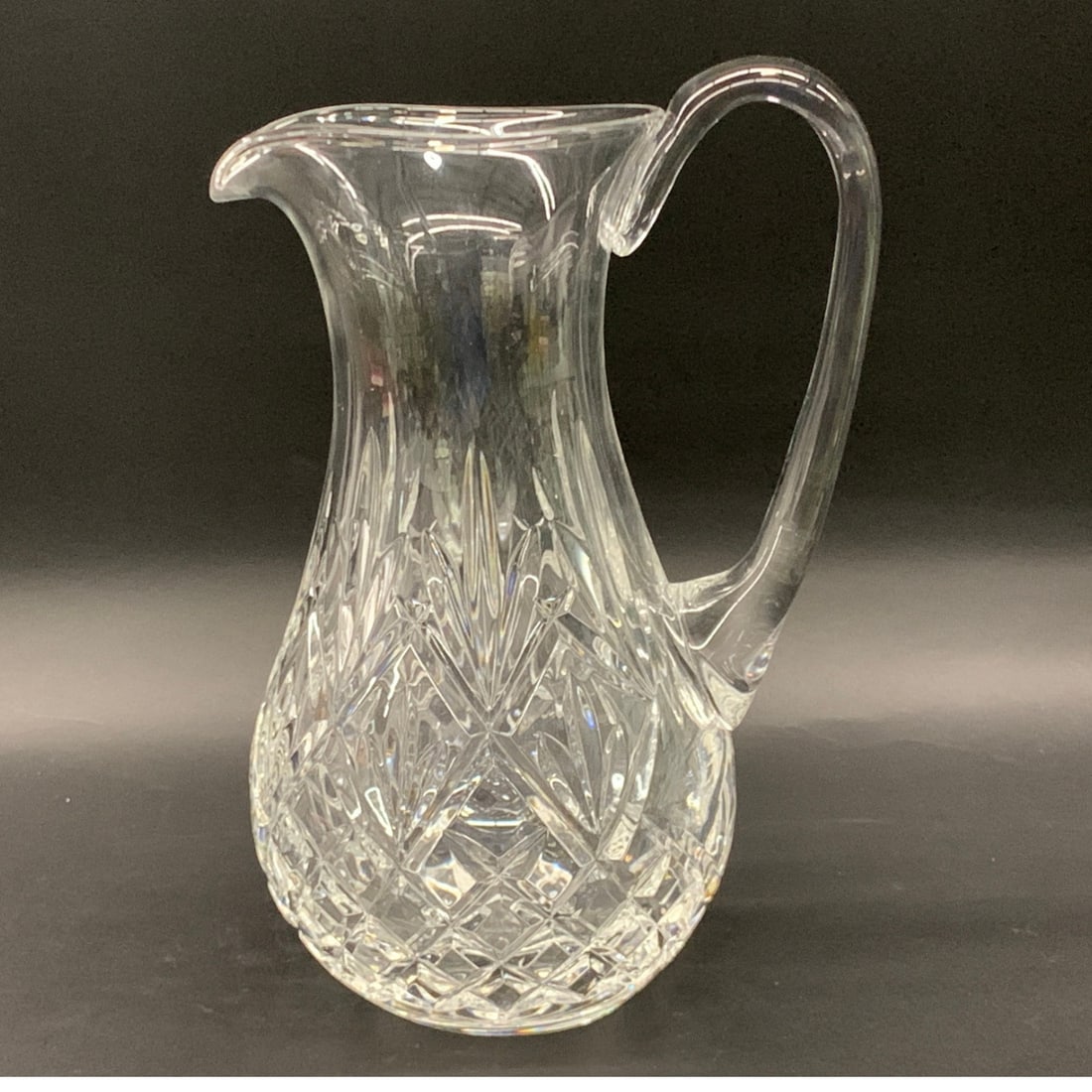 Waterford Crystal Killeen Bowl: Waterford Crystal Footed Bowl In The Killeen Pattern Featuring Vertical Cuts Over A Crisscross DesignBears Waterford Mark On Bottom5 7/8" Diameter